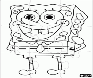 malvorlagen Puzzle von SpongeBob ausmalbilder