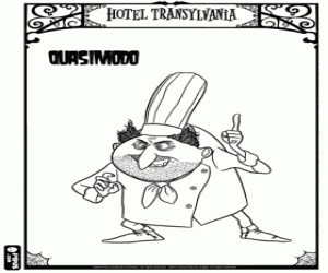 malvorlagen Quasimodo vom Hotel Transilvanien ausmalbilder