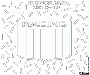 malvorlagen Racing Club, Meister 2018-2019 ausmalbilder