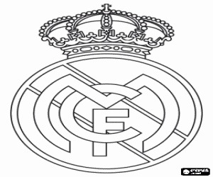 malvorlagen Real Madrid emblem ausmalbilder