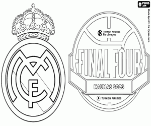 malvorlagen Real Madrid, EuroLeague 2023 ausmalbilder