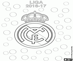 malvorlagen Real Madrid Meister 2016-2017 ausmalbilder