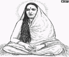 Sarada Devi, frau und spirituelle partner von Ramakrishna Paramahamsa