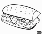 Ein guter snack oder sandwich-brot mit saat-und bar mit vielen verschiedenen zutaten