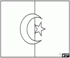 Flagge von Algerien