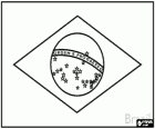 Flagge von Brasilien