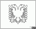 Flagge von Albanien
