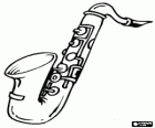 Saxophon, musik-blasinstrument