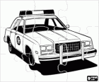 Puzzle von polizeiwagen