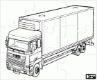 Puzzle von LKW-Anhänger