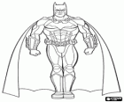 Batman, den Superhelden, Bruce Wayne und seine Fledermaus Kleid