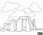 Stonehenge, die Megalith-Monument aus der Bronzezeit in England