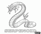 Serpenoid ist ein Bakugan Schlange
