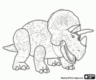 Trixie ist ein Spielzeug Triceratops Kindergarten "Sunnyside"
