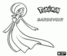 Gardevoir ist ein Pokémon, dass die Fähigkeit, die Zukunft und anderen psychischen Kräfte zu sehen ist