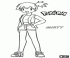 Misty ist die Gym Leader der Cerulean City, und sie ist spezialisiert auf Wasser-Pokémon