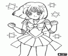 Tomoe Hotaru zu werden Sailor Saturn