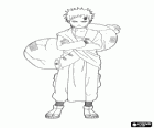 Gaara ist ein Ninja der Sunagakure, das Dorf versteckt im Sand