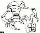 Brainstorm, ein Genie Krustentier Ausländer in Ben 10 Alien Force
