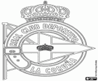 Emblem des Real Club Deportivo de La Coruña, Deportivo La Coruña, Depor
