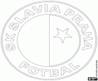 Emblem des SK Slavia Prag, Sportovní klub Slavia Praha fotbal a.s., Tschechische Fußballnationalmannschaft