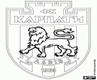 Emblem von FK Karpaty Lviv, Ukraine Fußballverein