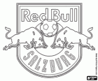 Emblem des FC Red Bull Salzburg, der österreichischen Fußball-Club
