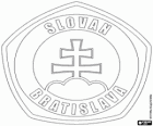 Emblem des SK Slovan Bratislava, slowakisch Fußballverein
