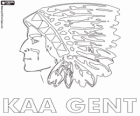 Emblem von KAA Gent, Belgien Fußballverein
