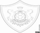Logo von FK Qarabag Aghdam oder FK Karabach Agdam, aserbaidschanischen Fußball-Club