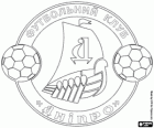 Emblem des FC Dnipro Dnipropetrovsk, ukrainische Fußball-Club