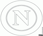 Emblem des SSC Napoli, Società Sportiva Calcio Napoli, italienischer FFußballverein mit Sitz in Neapel