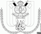 Emblem des RSC Anderlecht, Royal Sporting Club Anderlecht, der belgischen Fußballnationalmannschaft