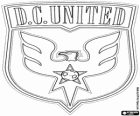 Emblemen von DC United, professionelle Fußballverein in Washington DC
