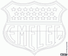 Emblem der Club Sport Emelec, ecuadorianischen Sportverein in der Stadt Guayaquil