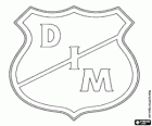 Emblem der CD Independiente Medellín, Deportivo Independiente Medellín, Kolumbien Fußballverein
