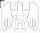 Emblem der Unión Española, Fußballverein aus der Stadt Santiago, Chile