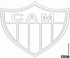 Logo von Clube Atlético Mineiro, brasilianische Fußballmannschaft aus der Stadt Belo Horizonte