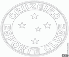 Emblem von Cruzeiro Esporte Clube, brasilianischer Fußballverein aus der Stadt Belo Horizonte