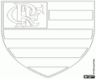 Emblem des Clube de Regatas do Flamengo, Sportverein und Fußballverein aus Brasilien