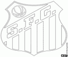 Insignien der FC Santos, brasilianischer Fußball-Club