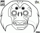 Maske von Spidermonkey Ben 10: Alien Force