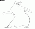 Gloria ist ein weiblicher Kaiserpinguin Mumble ist in der Liebe mit Gloria im Film Happy Feet