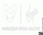 Logo der Marussia Virgin Racing