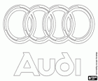 Audi-Logo, deutsche Automarke