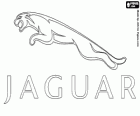 Jaguar-Logo, britische Marke von Luxus-und Sportwagen