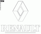 Alt Logo Renault. Französisch Automarke