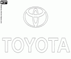 Toyota-Logo. Japanische Autohersteller