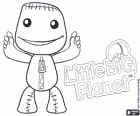 LittleBigPlanet-, Video-Spiel, in dem die Charaktere sind Puppen genannt Sackboys oder Sackgirls
