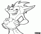 Crash Bandicoot, Protagonist des Videospiels Crash Bandicoot